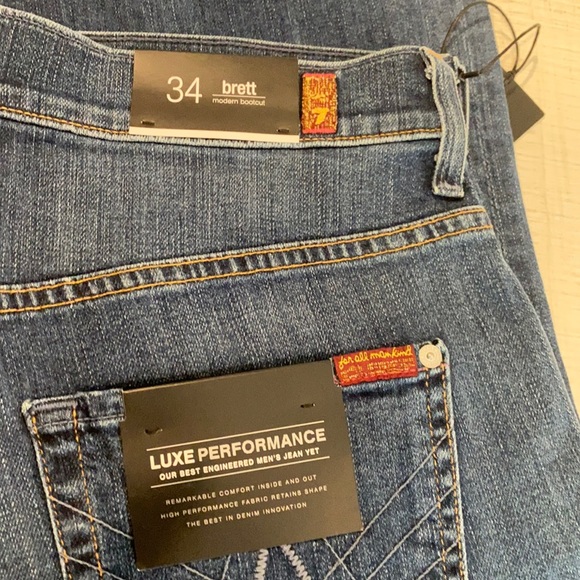 Men's size 34 For All Mankind jeans